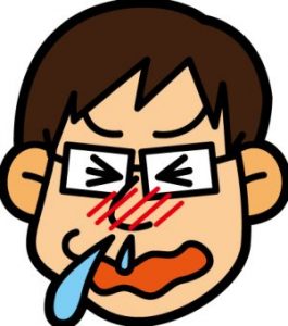青い鼻水が出てきた！これって何のサイン？