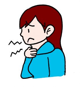 喉の違和感と咳や痰がでる原因と対処法!何科を受診する?