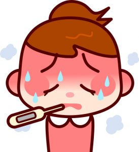 夏風邪で高熱のときの対処法を子供・大人別に紹介!食事はどうする?