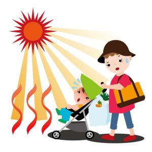 赤ちゃんの熱中症サインはコレ!対処法や予防法もあわせて紹介!