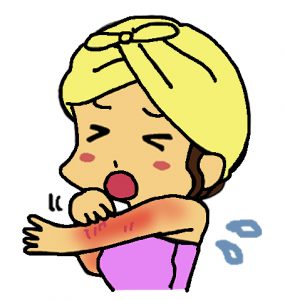 お風呂で出る蕁麻疹の種類と対処法!蕁麻疹が出にくい入浴法とは?