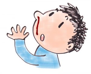 子供が鼻血を出す5つの原因と対処・予防法!正しい鼻血の止め方は?