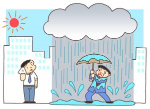 ゲリラ豪雨が発生する原因と3つの対策!前兆はあらわれる?