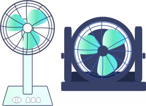 サーキュレーターと扇風機の違いとは?効率的な使い分けを徹底解説!